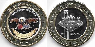 Eagle, Red & Blue Caps, 17th Anniversary, Join the Fun Strike (SSClvnv-014)