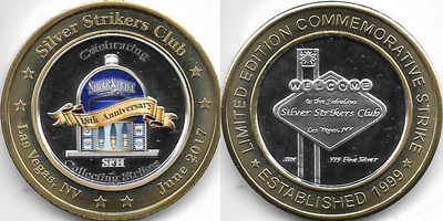 Strike Machine, 18th Anniversary, Celebrating Collecting Strikes Strike (SSClvnv-015)