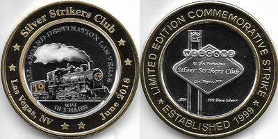 Train, 19th Anniversary, All Aboard Destination Las Vegas Strike (SSClvnv-016)