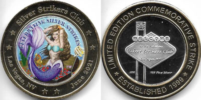 Mermaid, Celebrating Silver Strikes Strike (SSClvnv-019)