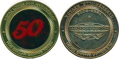 50th Anniversary Hologram Token (hTLgvnv-001)