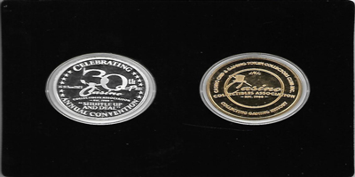30th Annual Convention Set of 2 Tokens (sCCAxxxx-006)