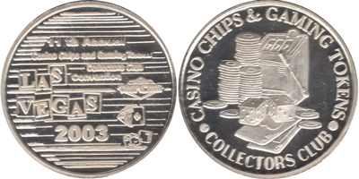 11th Annual Convention Silver Token Image (sCcgtcclvnv-011-S1)