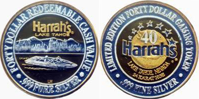 Speed Boat, Logo Stars, Gold $, Silver 40 Strike (HAltnv-016-V1)