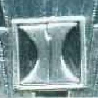 Slanted Left H Enlargement