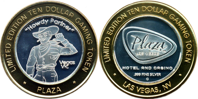 Vegas Vic, Large Diameter, Logo Lazy Triangle Strike (PLlvnv-063-V1)