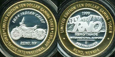 1934 Chief Indian Motorcycle Strike (RArenv-025)