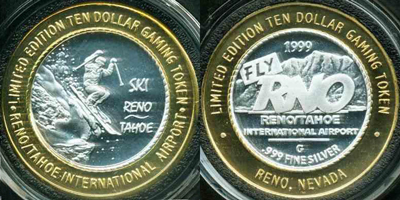 Skier (Ski Reno Tahoe) Strike (RArenv-030)