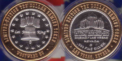 Let Freedom Ring, Liberty Bell, Large G Mint Mark Strike (WHlvnv-011)