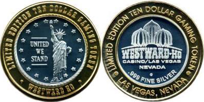 United We Stand, Statue of Liberty, Small G Mint Mark Strike (WHlvnv-016)