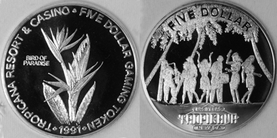 Bird of Paradise 1992 Token (tTRlvnv-005)