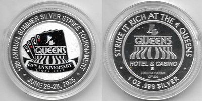 Four Queens, 16th Annual Silver Strike Tournament Strike (SSTlvnv-041)