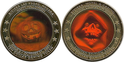 Happy Halloween Hologram Token (hRVlvnv-003)