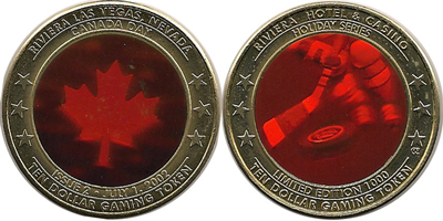 Canada Day Hologram Token (hRVlvnv-010)