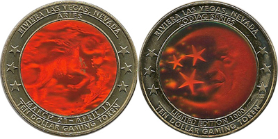 Aries Hologram Token (hRVlvnv-016)