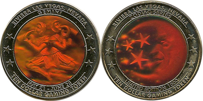 Gemini Hologram Token (hRVlvnv-019)