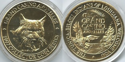 Bobcat, Brass Token (sGDAmvla-003-S2)