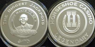 Jack Binion, The Biggest Jackpots Token (sHSbcla-001-S1)