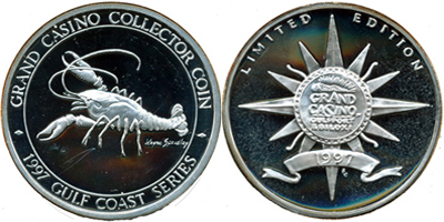 Lobster, Silver Token (sGDgpms-005-S2)