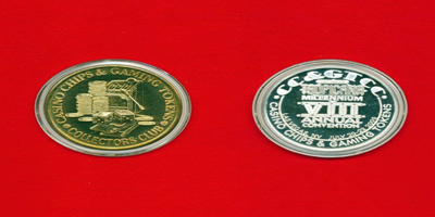 8th Annual Convention Set of 2 Tokens (sCcgtcclvnv-008)