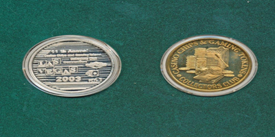 11th Annual Convention Set of 2 Tokens (sCcgtcclvnv-011)