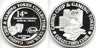 14th Annual Convention Silver Need Token Image (sCcgtcclvnv-014-S1)