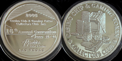 16th Annual Convention Silver Token (sCcgtcclvnv-016-S1)