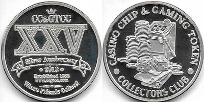 XXV Silver Anniversary Silver Need Token Image (sCcgtcclvnv-021-S1)