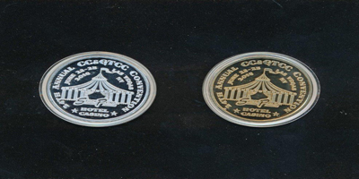 24th Annual Convention Set of 2 Tokens (sCcgtcclvnv-024)