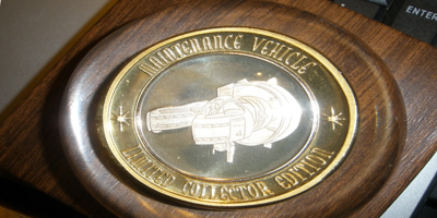 Maintenance Vehicle Paper Weight Token (sLVHlvnv-002-S3-V1)