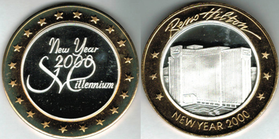 New Year 2000 Millennium Token (sRHrenv-001-S1)