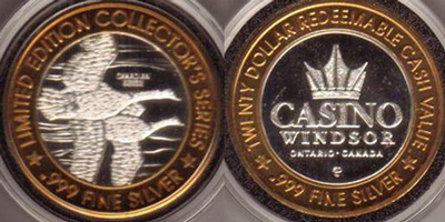 Canadian Geese .999 On Both Rims Strike (CWoncn-001)