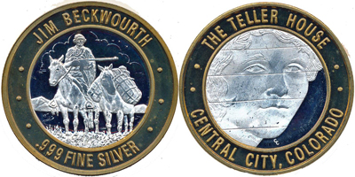 Jim Beckworth, Mint Mark Under Chin Strike (THcnco-054)