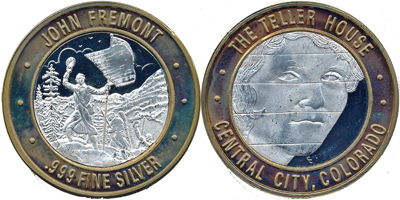 John Fremont, Mint Mark Under Chin Strike (THcnco-055)