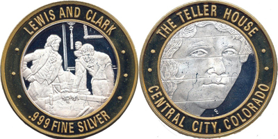 Lewis & Clark, Mint Mark Under Chin Strike (THcnco-057)