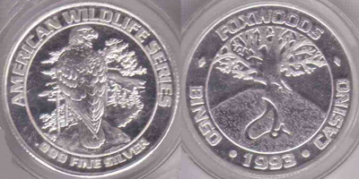 Eagle, One Mark (type 1), No Mint Mark Strike Image (FWlyct-006)