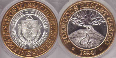 State Seal of Massachusetts, Fine Silver Strike (FWlyct-028)