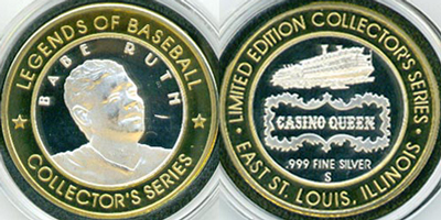 Babe Ruth Head with Name Strike (CQelil-026)