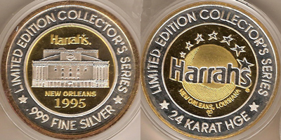 Harrah's New Orleans 1995 Strike (HAnola-009)