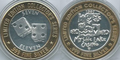 Dice, 1997 $10 Strike (MLplmn-018)