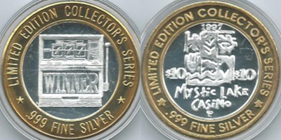 Slot Machine, 1997 $10 Strike (MLplmn-020)