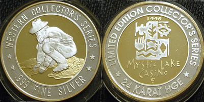 Gold Panner, Full Reeded Need Strike (MLplmn-033)