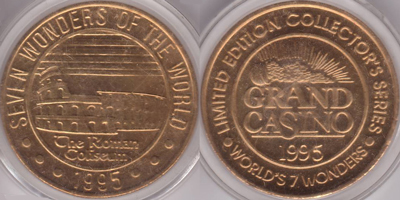 1995 The Roman Coliseum, Fine Part Reeded Strike (GDvlms-012)