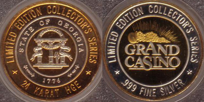 Georgia State Seal Strike (GDvlms-026)