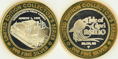 Mississippi's First Casino, 8-1-1992 Strike (ICbxms-003)