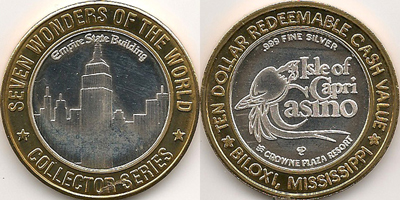 Empire State Building, Crown Palza Resort, .999 Inner Strike (ICbxms-009)