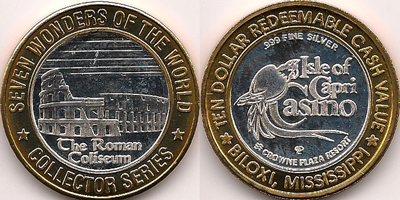 The Roman Coliseum, Crown Plaza Resort, .999 Inner Strike (ICbxms-012)