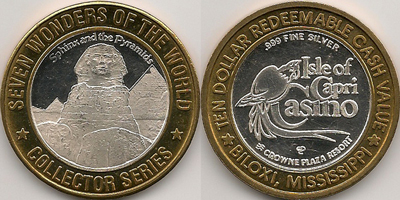 Sphinz and the Pyramids, Crown Plaza Resort, .999 Inner Strike (ICbxms-013)