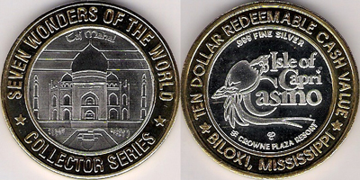 Taj Mahal, Crown Plaza Resort, .999 Inner Strike (ICbxms-014)