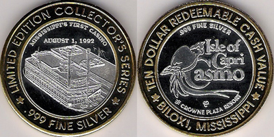 First Casino, Crown Plaza Resort, .999 Inner Strike (ICbxms-016)